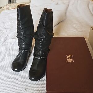 Sofft black boots, size 8.5M